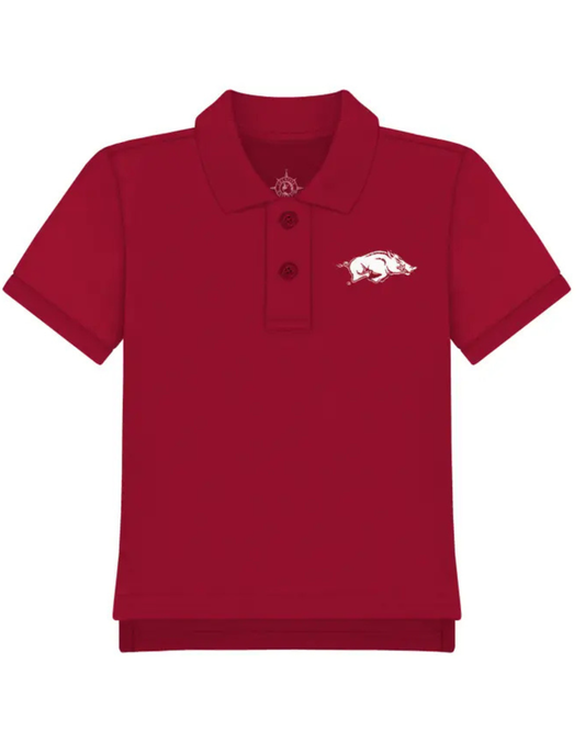 Arkansas Razorback Toddler Polo Shirt