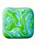 Load image into Gallery viewer, Marbled Nice Cube Green
