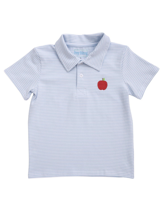 Apple Striped Polo