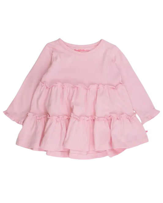 Knit Ruffle Tiered Tunic Top