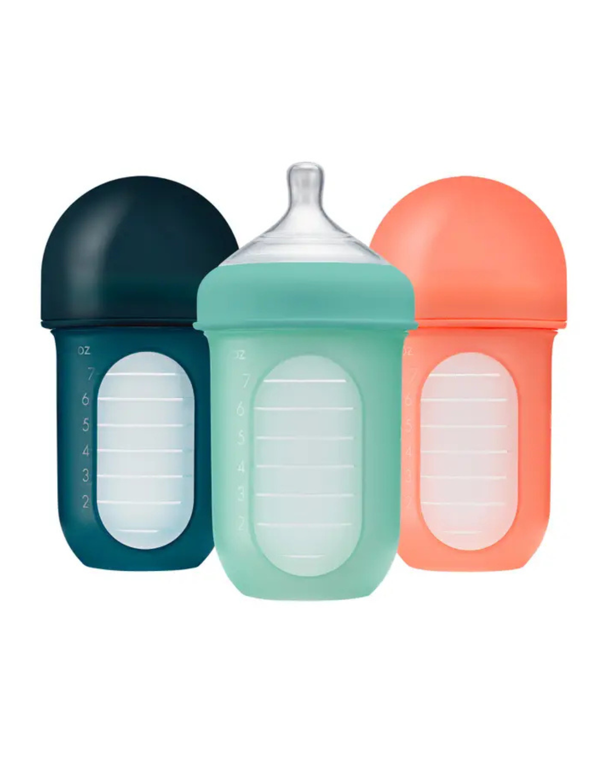 Boon Nursh 8 oz 3 Pack  Multicolor