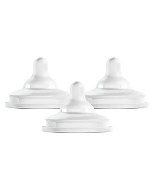 Boon Nursh Curve Medium Flow Nipple 3-Pack