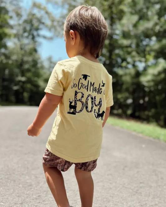 So God Made A Boy T-Shirt