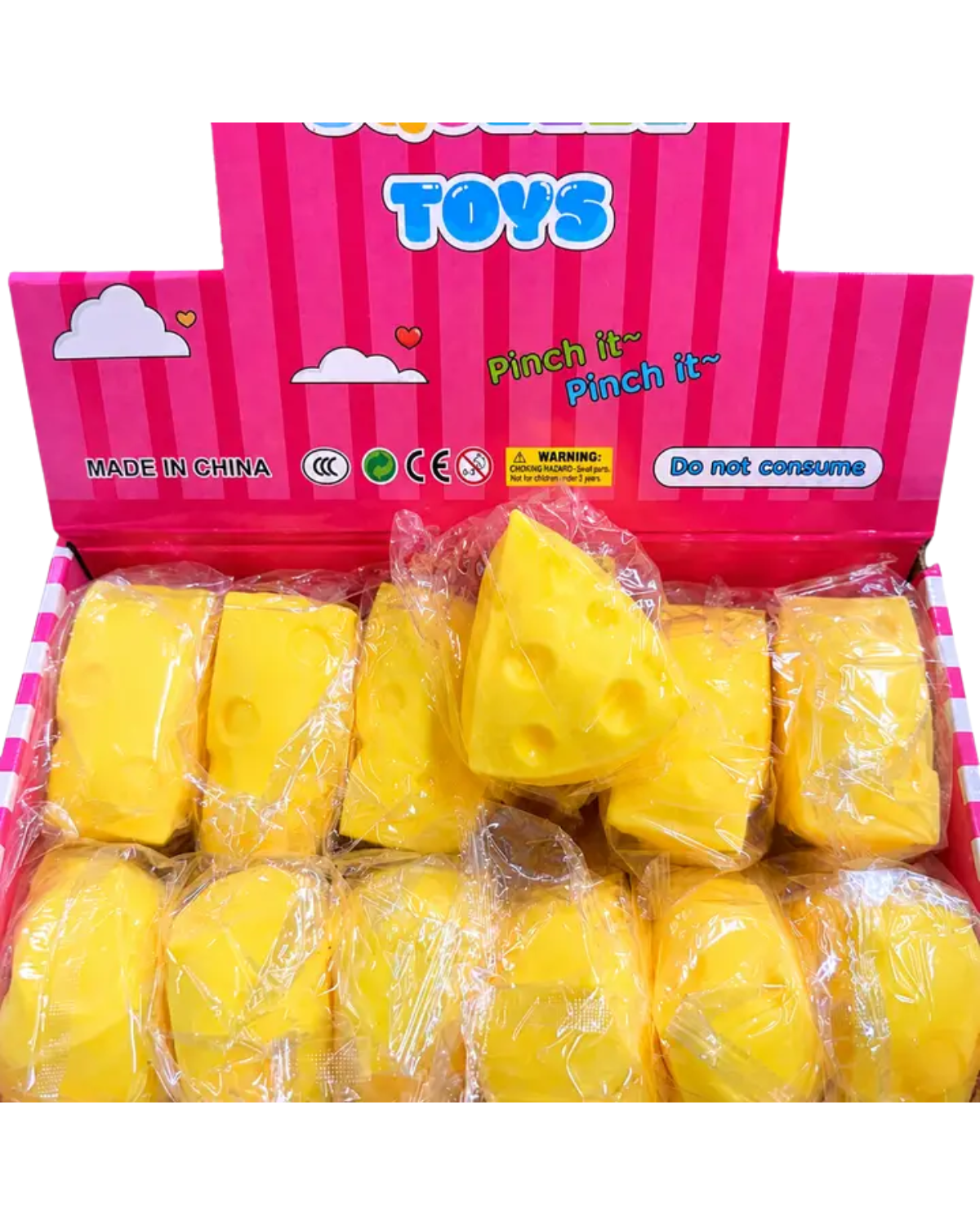 Cheese Cube Squishy