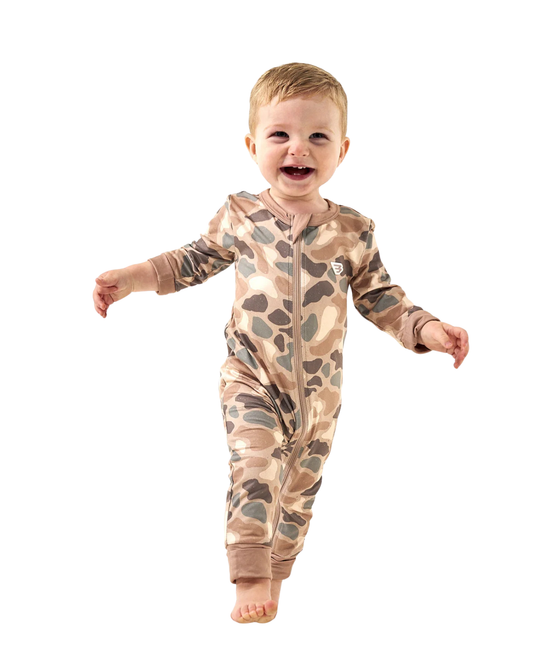 Baby Zip Up- Pintail Camo
