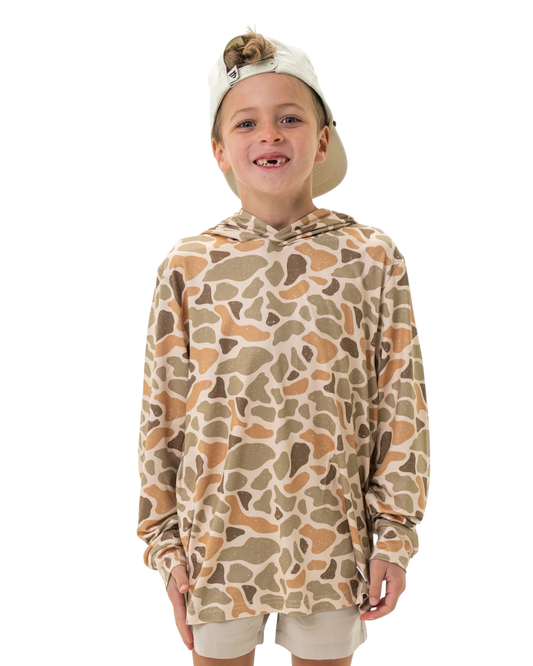 Youth Performance Hoodie- Venado Camo