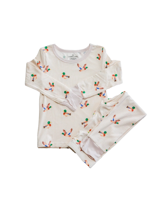 Little Mallard Two Piece  Pajama Set