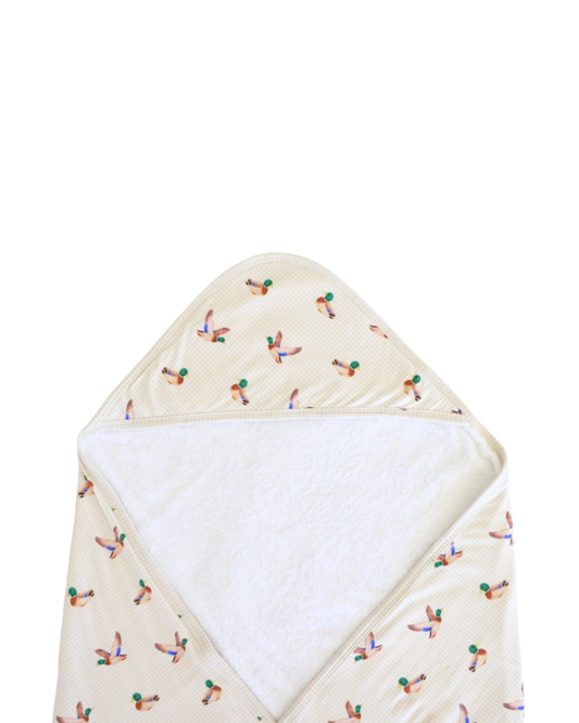 Little Mallard Bamboo Hooded Towel