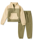 Load image into Gallery viewer, Quarter Zip Sweatshirt Set
