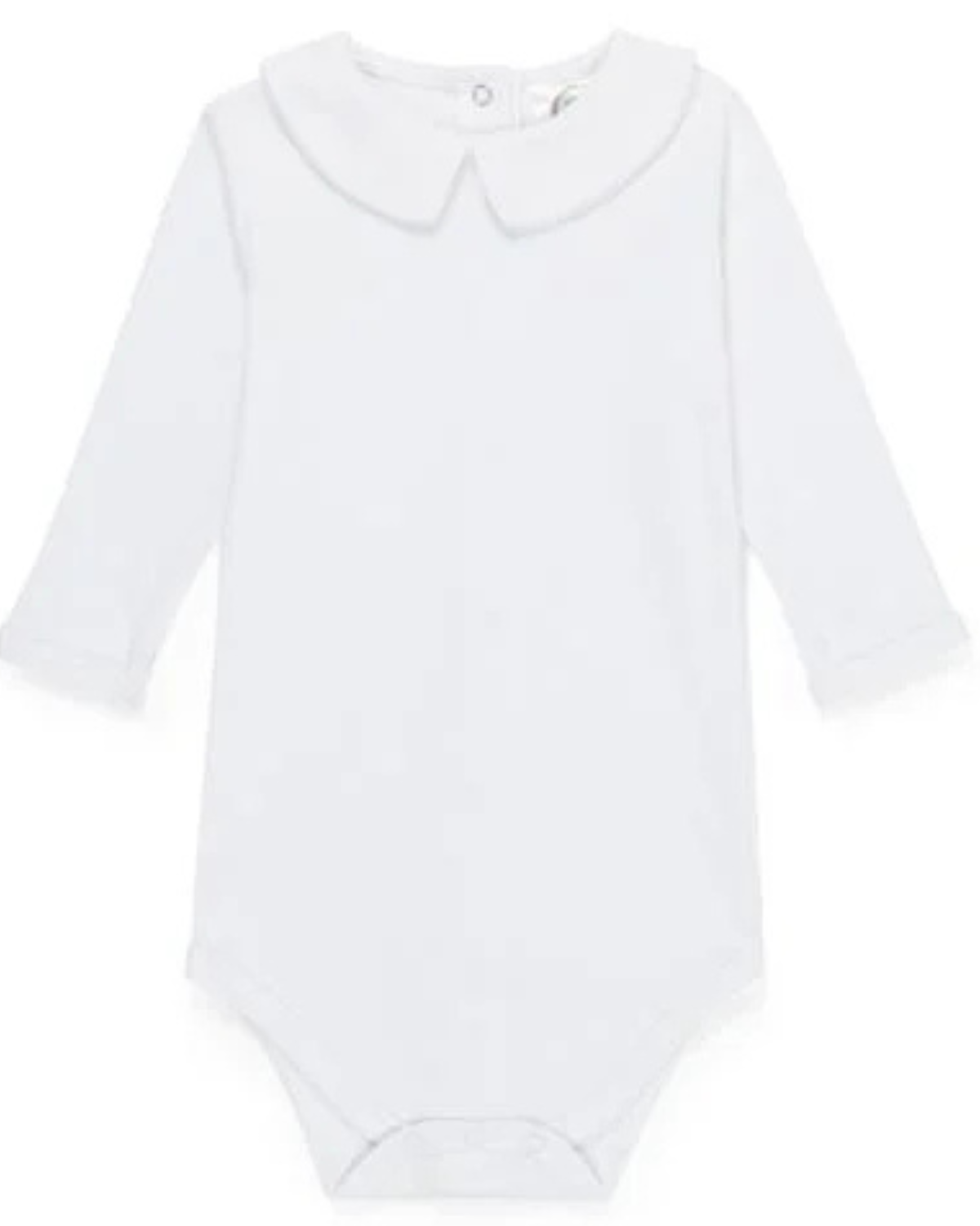 Long Sleeve Infant Peter Pan Collar Bodysuit