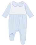 Load image into Gallery viewer, Blue Infant Peter Pan Sleeper
