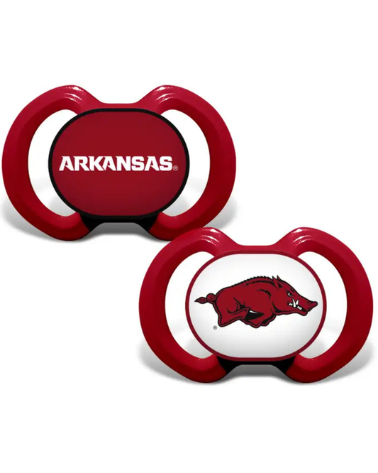 Arkansas Razorbacks Pacifiers 2-Pack