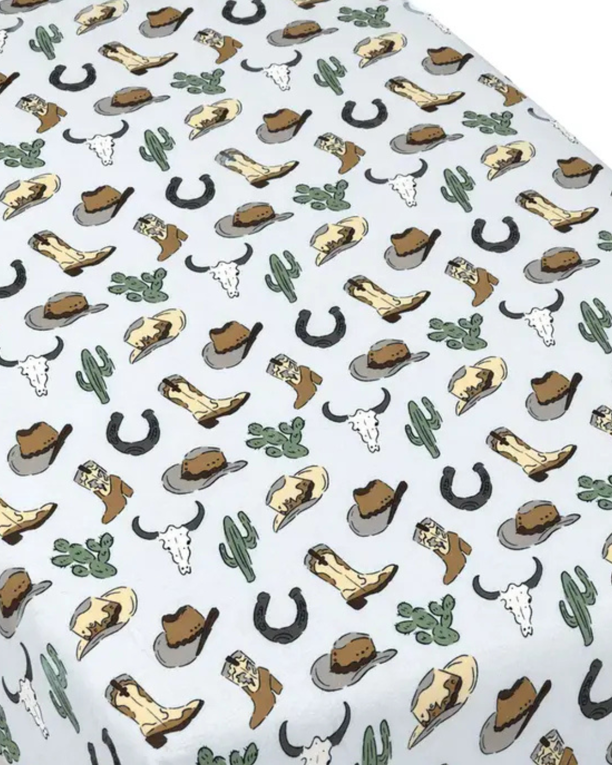 Cowboy Country Crib Sheet