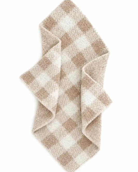 Phufy Pebble Gingham Mini Blanket