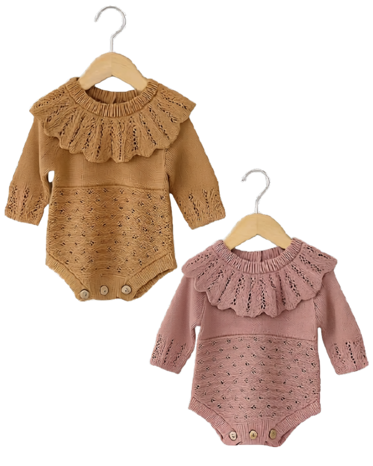 Zori Knit Crochet Romper