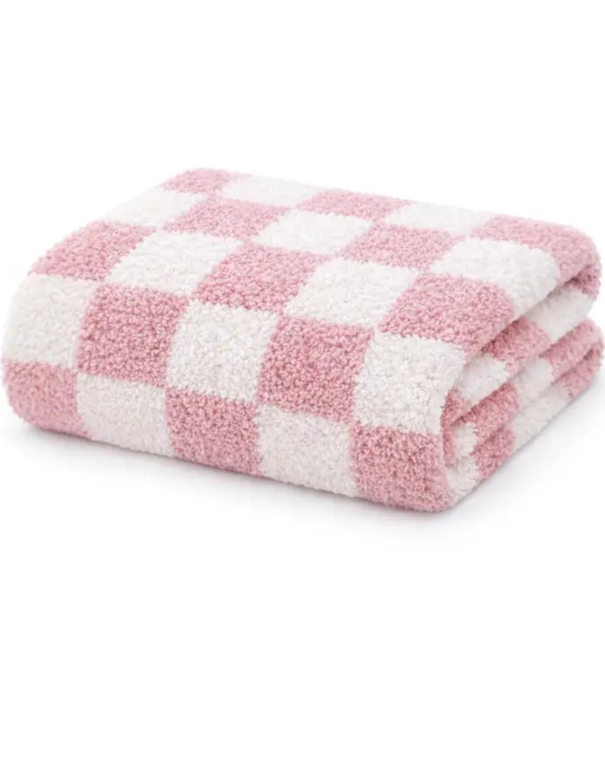 Phufy Strawberry Checkerboard Blanket