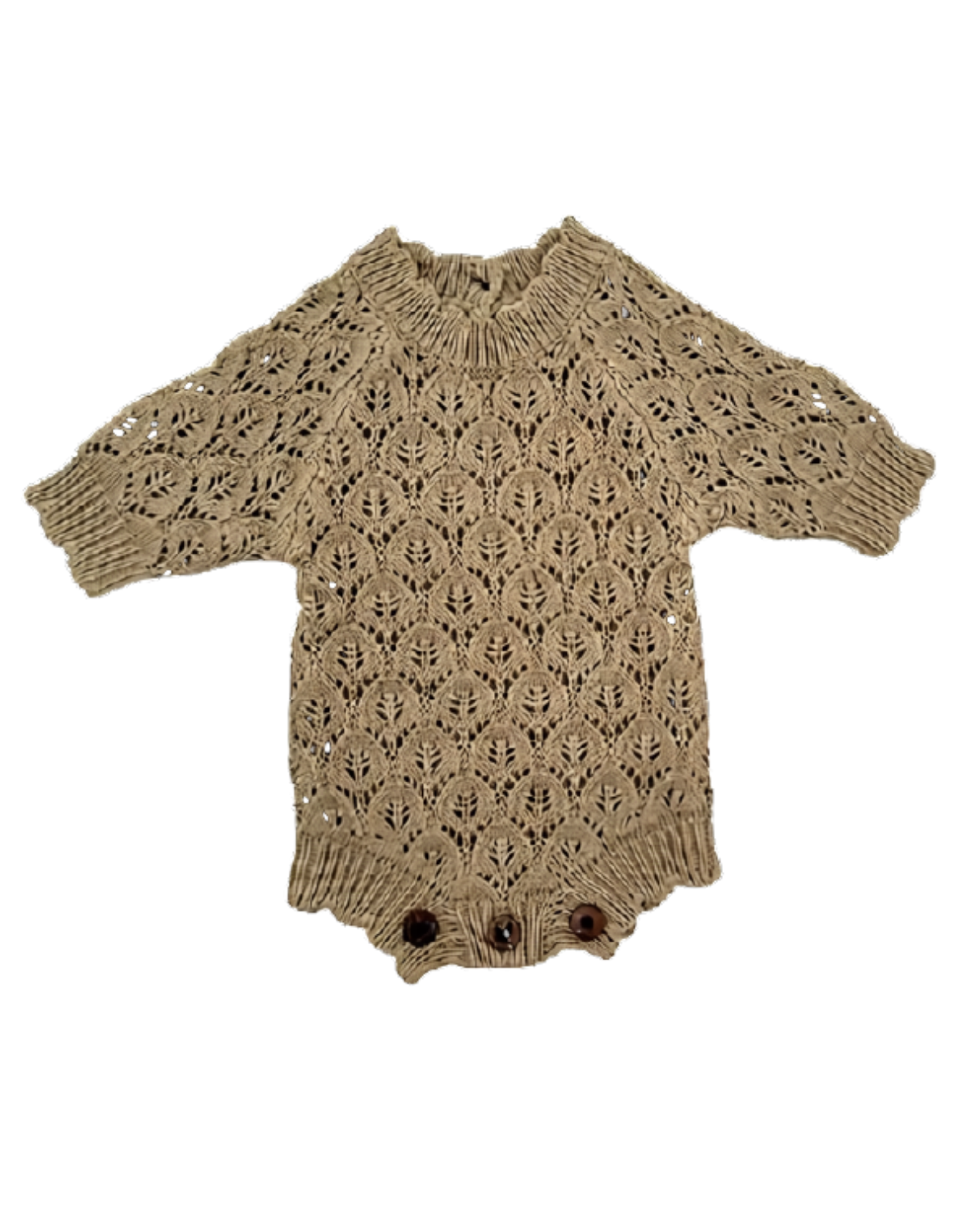 Willow Lacy Crochet Romper