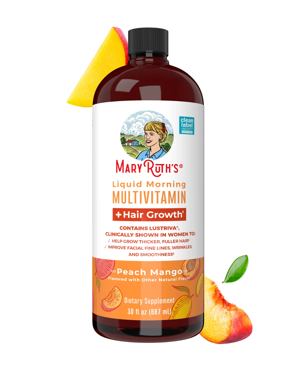 Mary Ruth's Liquid Morning Multivitamin + Hair Growth (30oz)