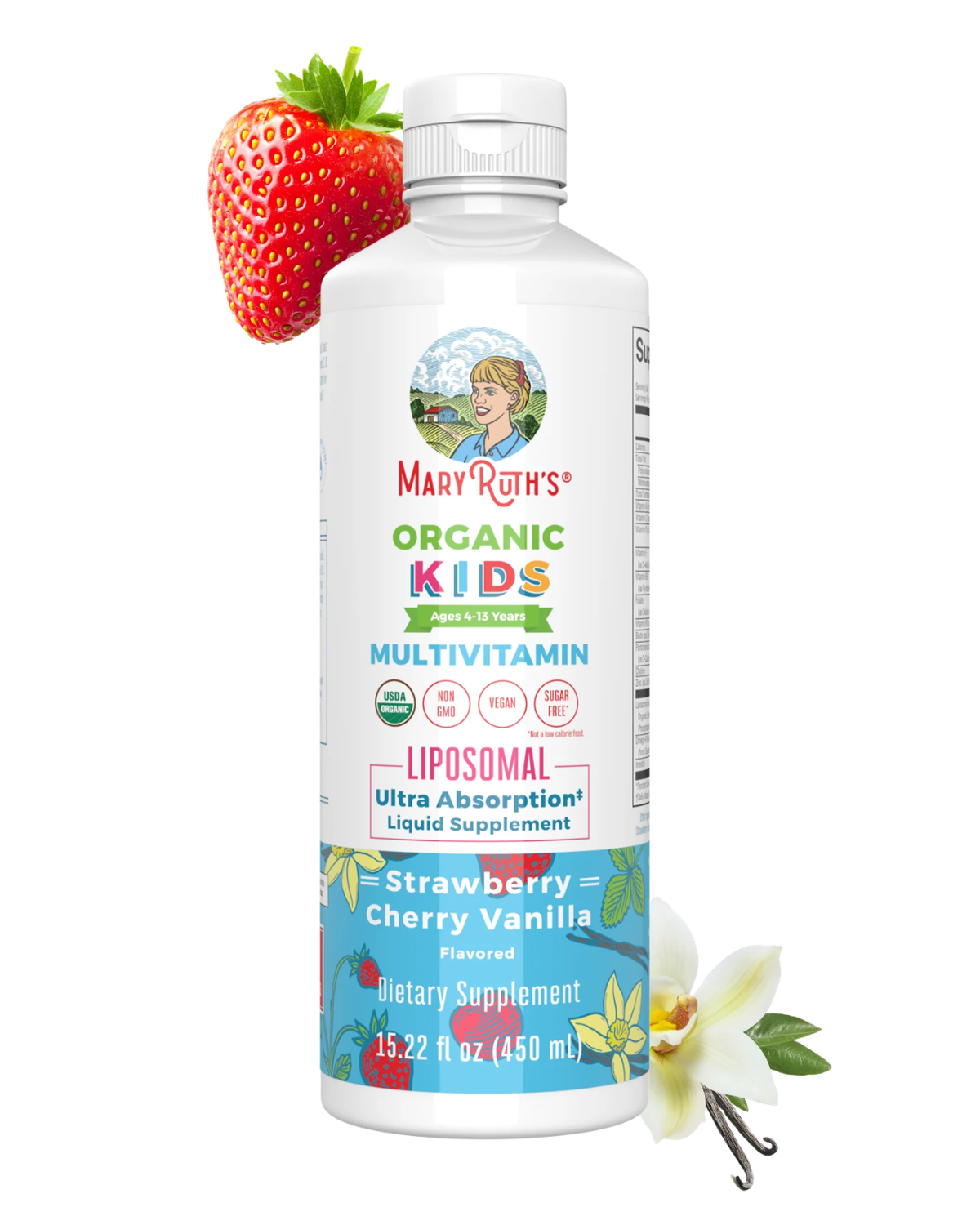 Mary Ruth's Kids Organic Multivitamin Liposomal