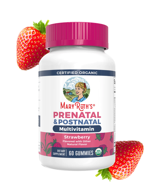 Mary Ruth's Organic Prenatal & Postnatal Multivitamin Gummies