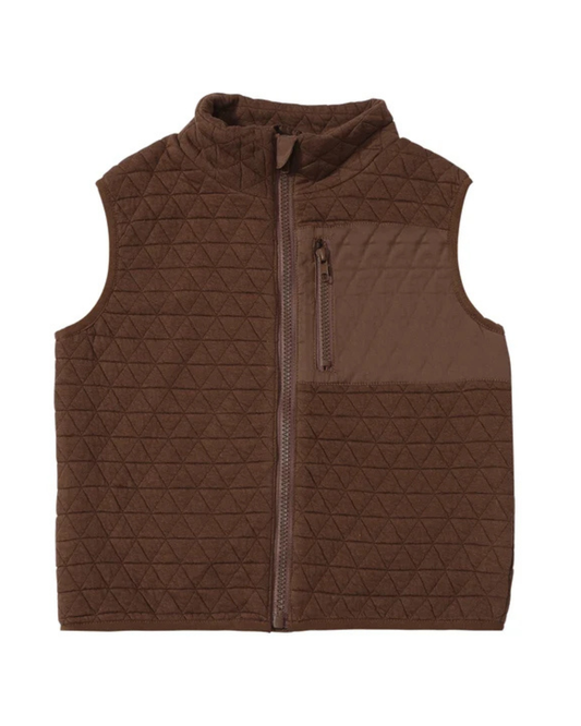 Hunter Brown Vest Jacket