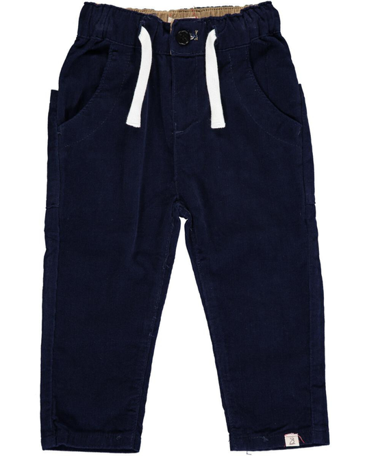Tally Navy Cord Pants