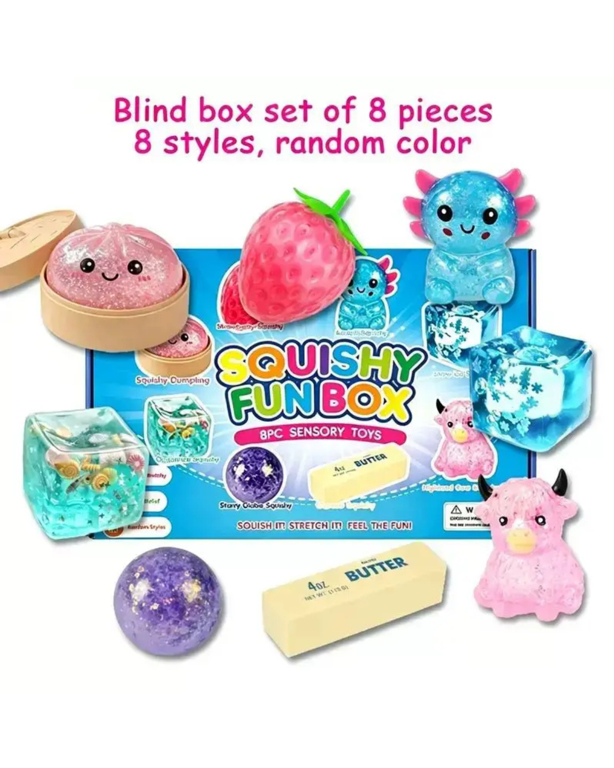 Deluxe Squishy Fun Box