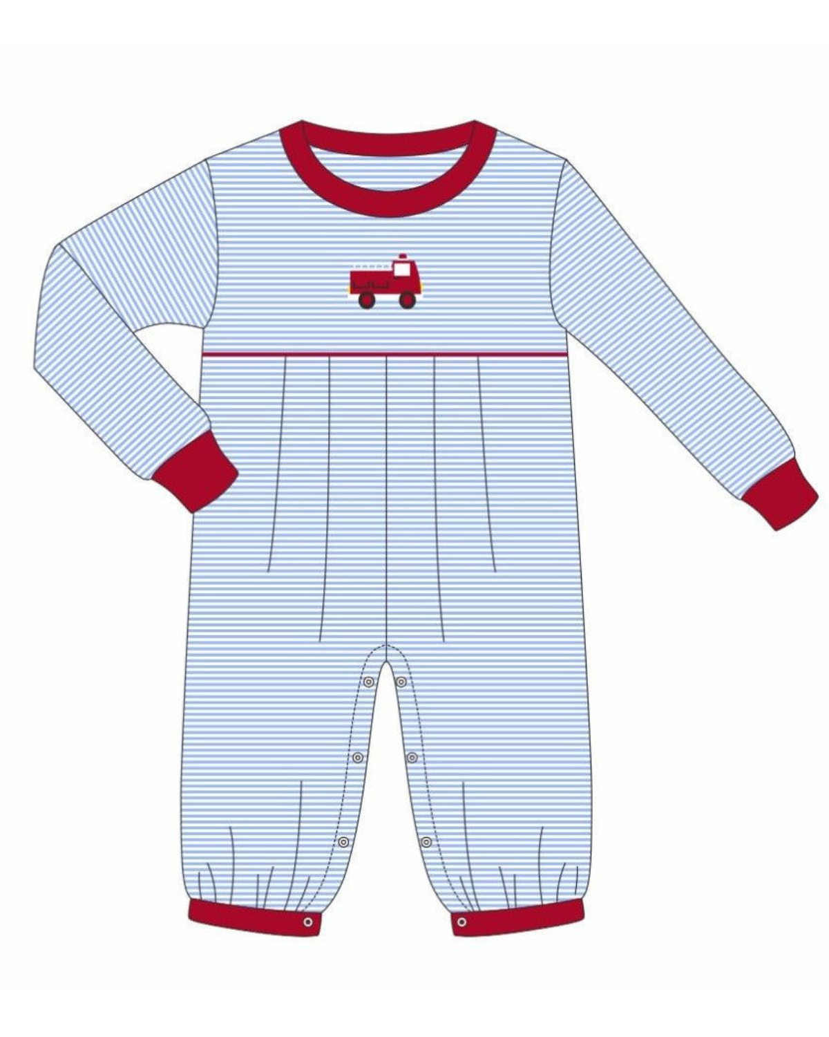 Firetruck Romper