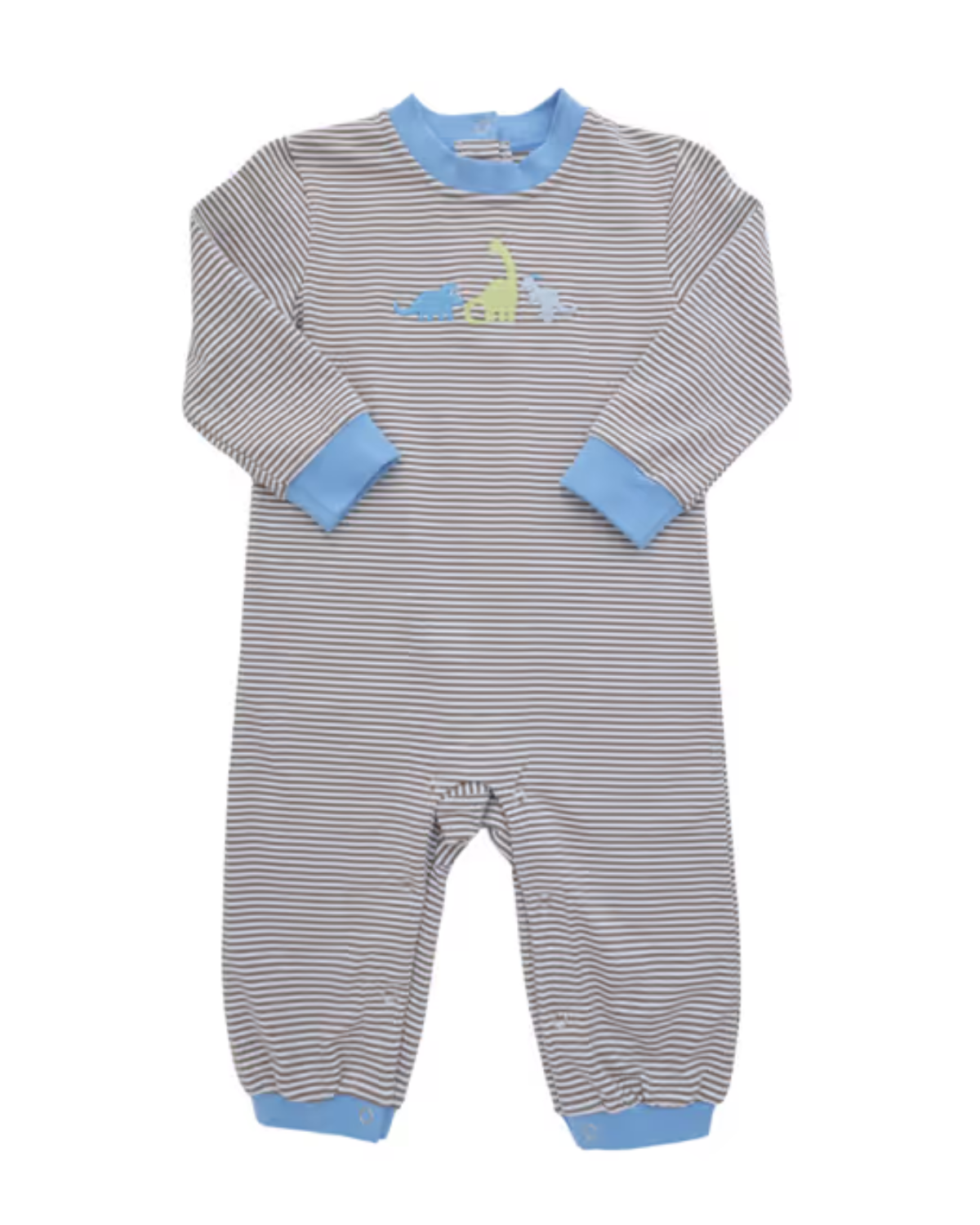 Dino Striped Romper