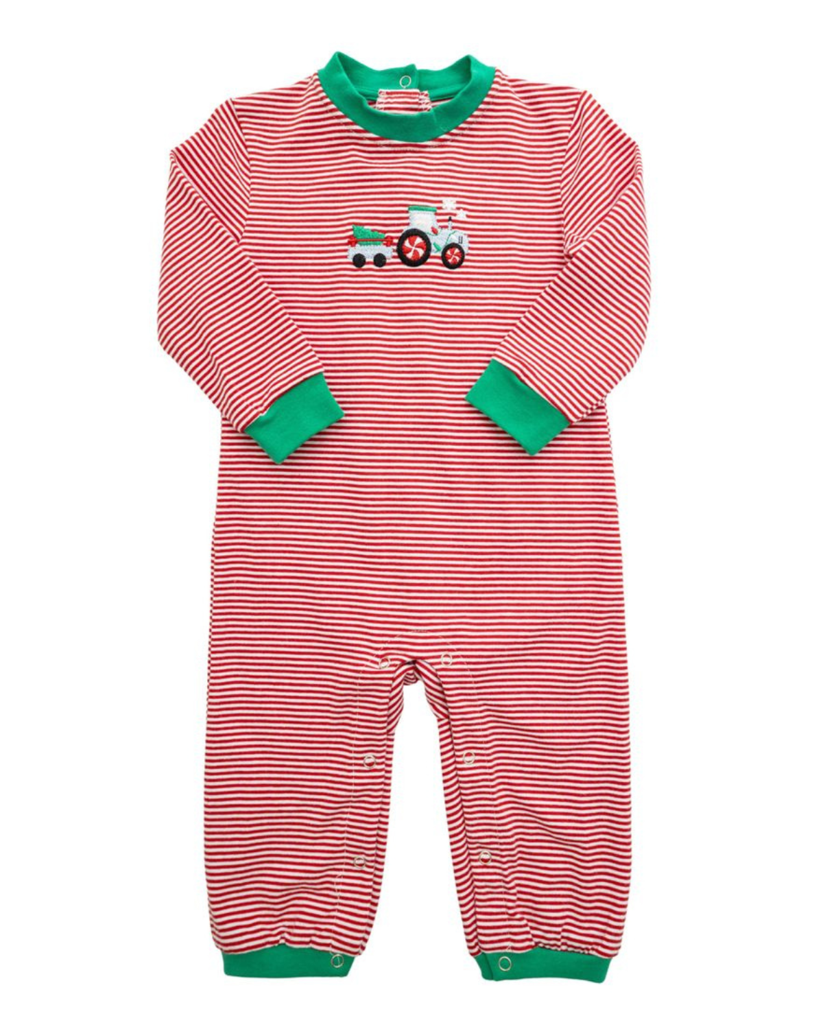 Christmas Tractor Romper