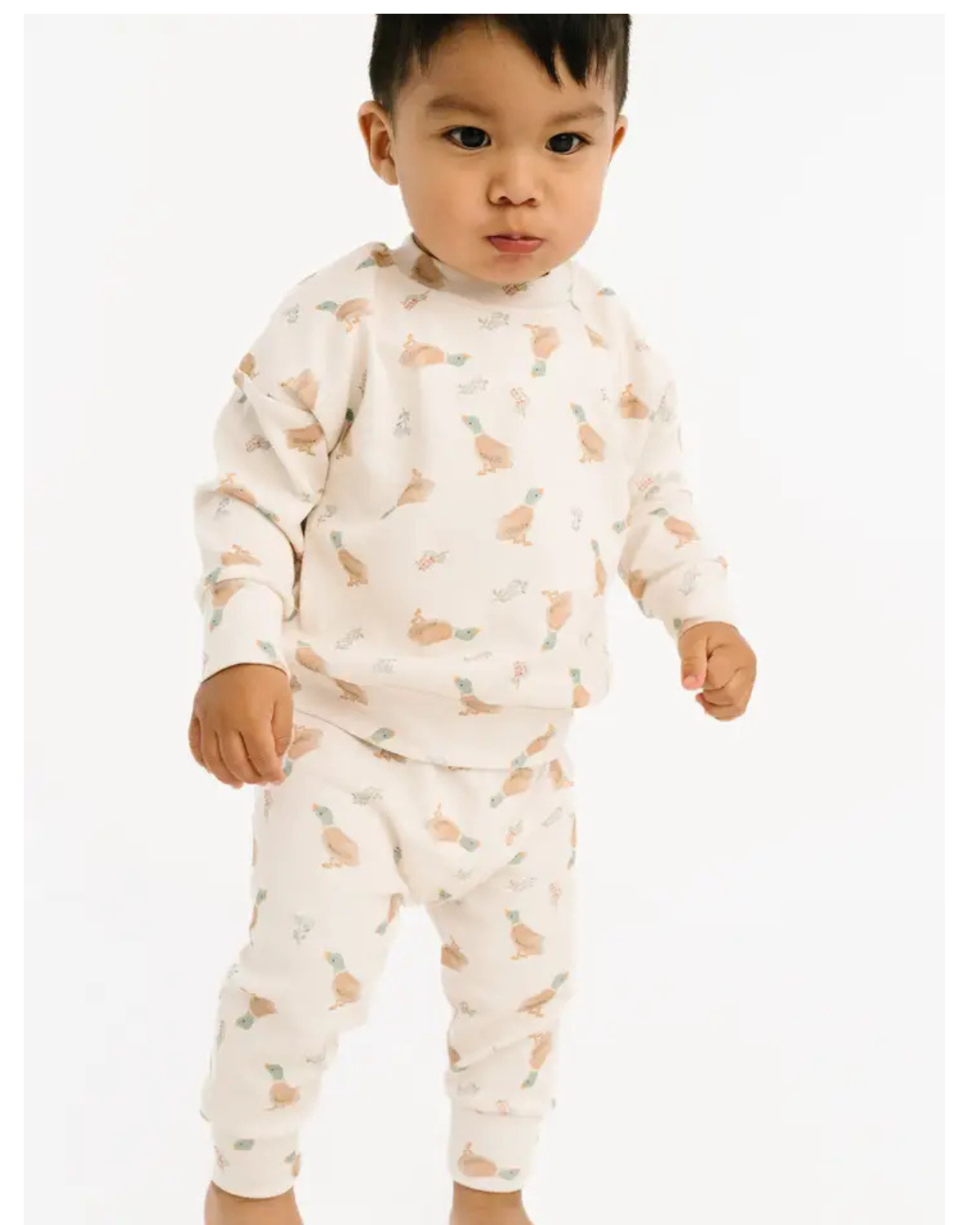 Little Mallard Duck Crewneck Set