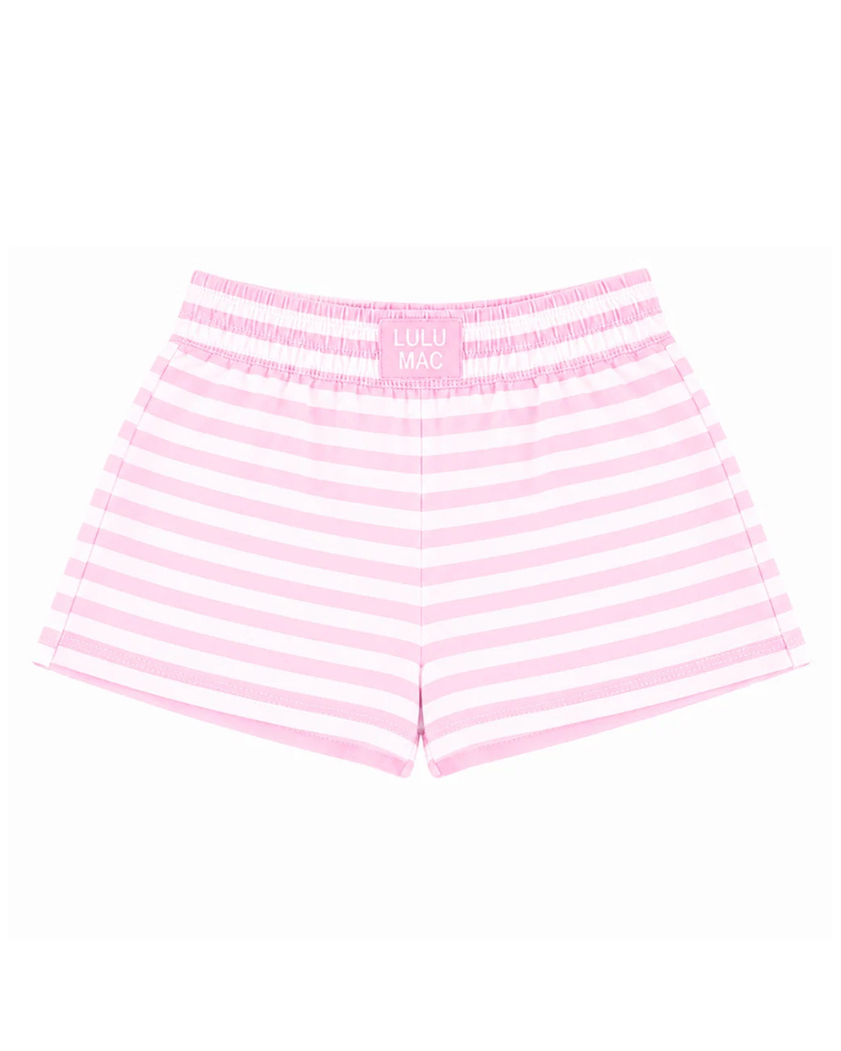 Lulu Mac Youth Stripe Monochrome Patch Shorts