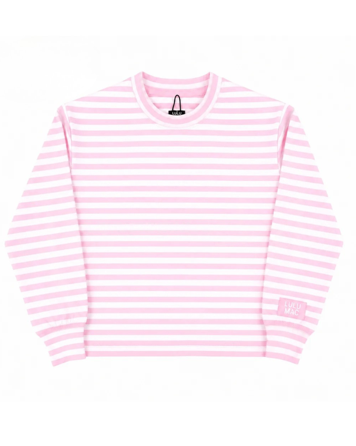 Lulu Mac Youth Monochrome Striped Long Sleeve Top