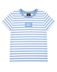 Load image into Gallery viewer, Lulu Mac Youth Striped Monochrome Baby Doll Top
