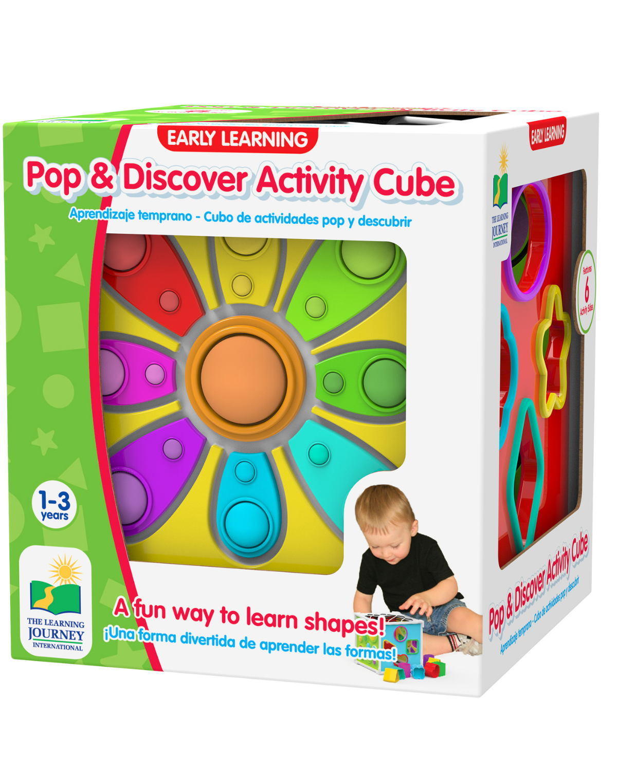 Pop & Discover Activity Cube
