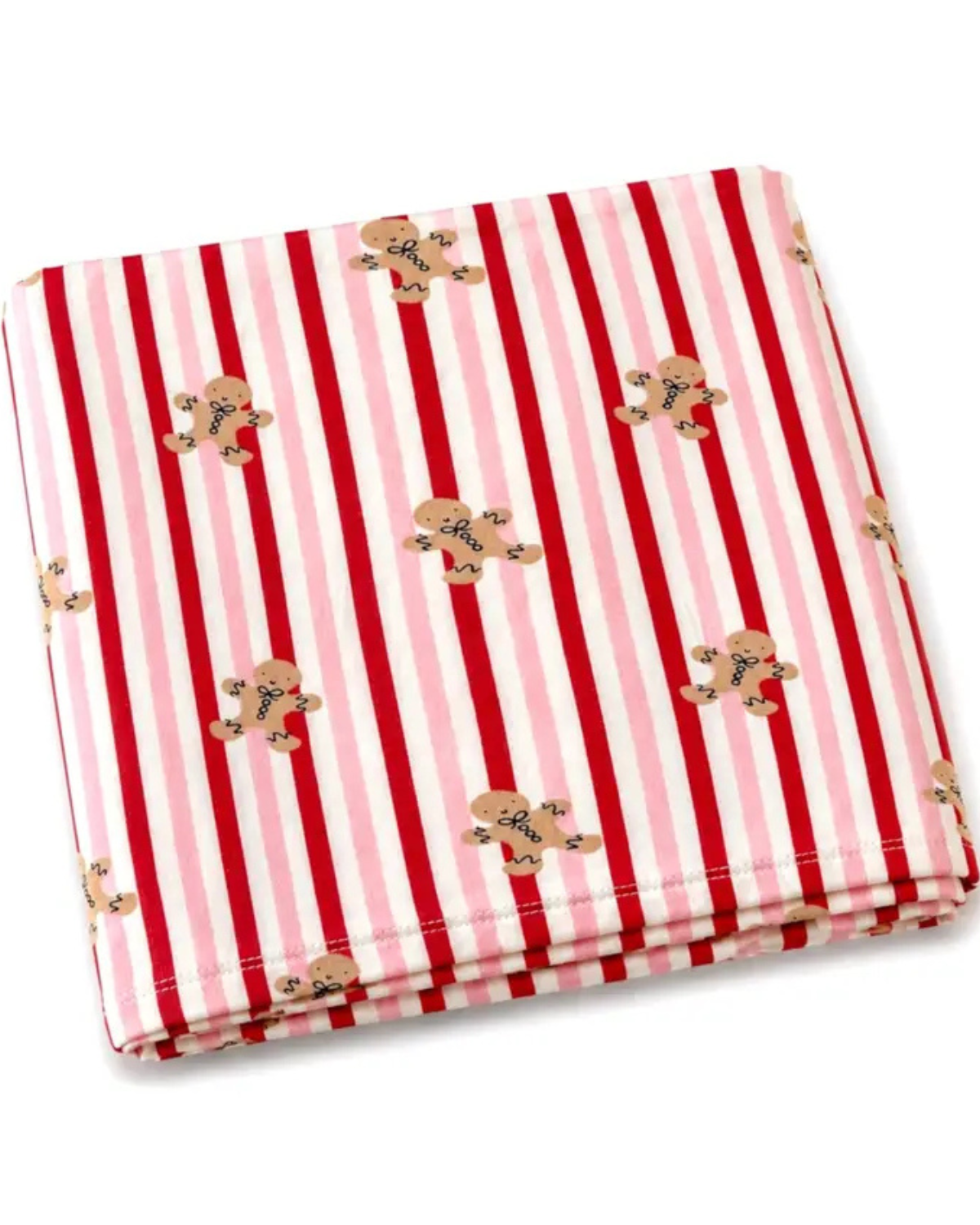Gingerbread Lane Pink Swaddle