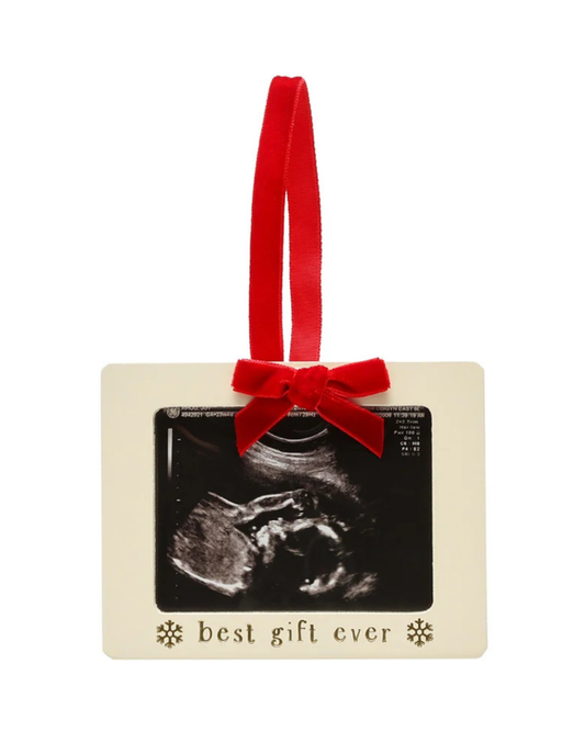 Best Gift Ever Sonogram Ornament