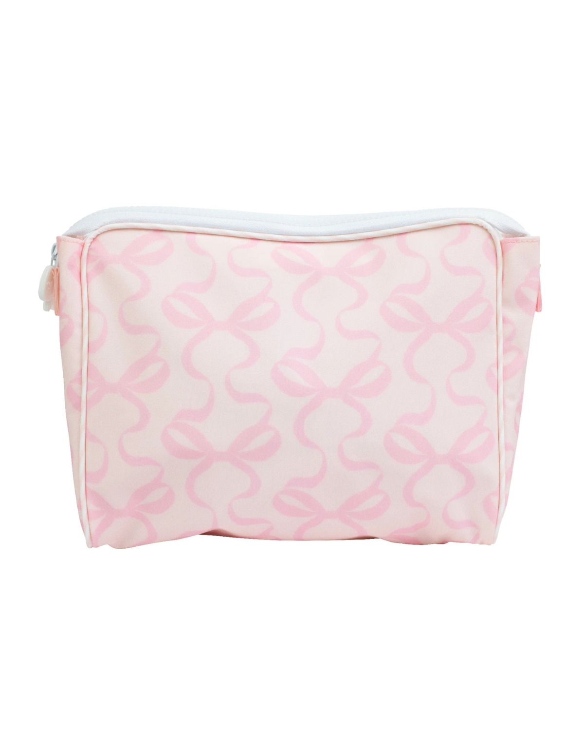 The Go Bag in Bows on Pink