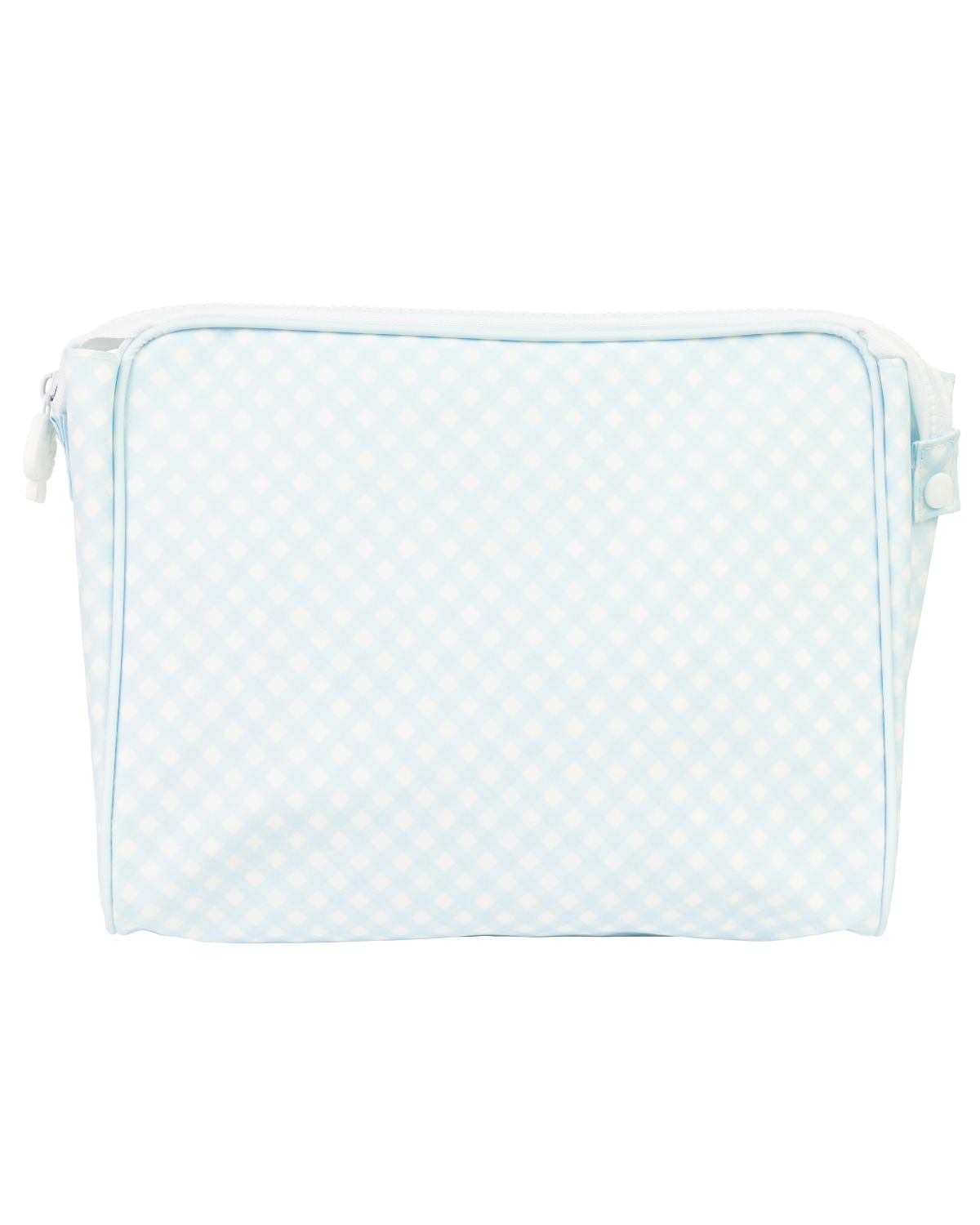 The Go Bag In Blue Gingham Large