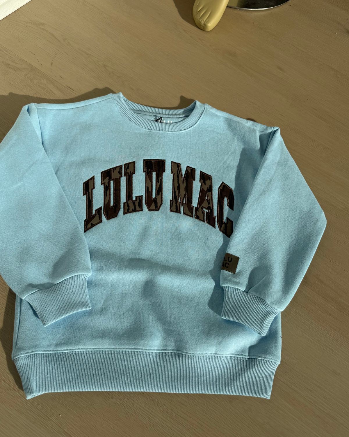 Light Blue With Mossy Oak Bottomland