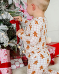 Load image into Gallery viewer, Gingersnap Waffle Two Piece Pajama Set
