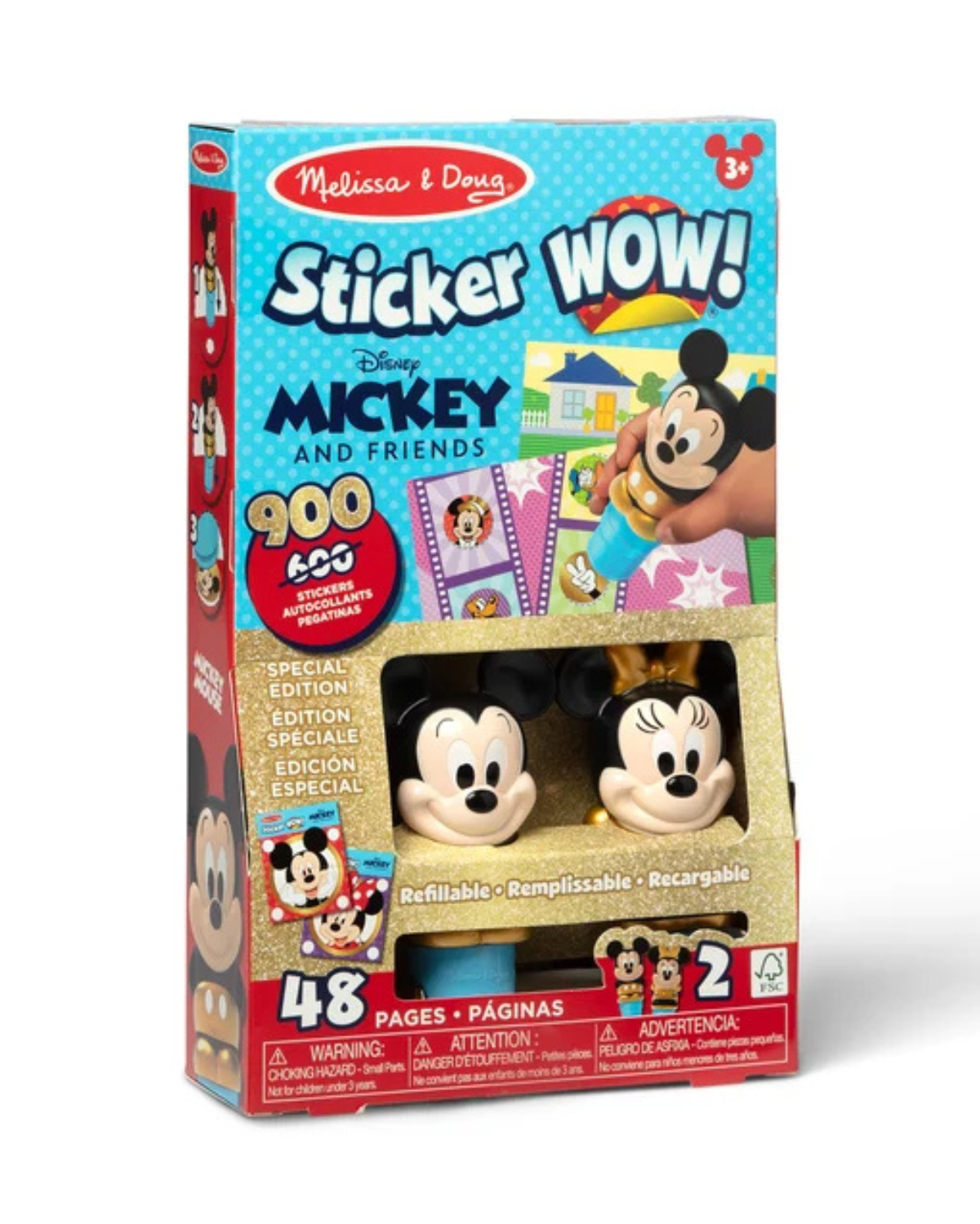 Sticker WOW! Deluxe Set Mickey & Minnie