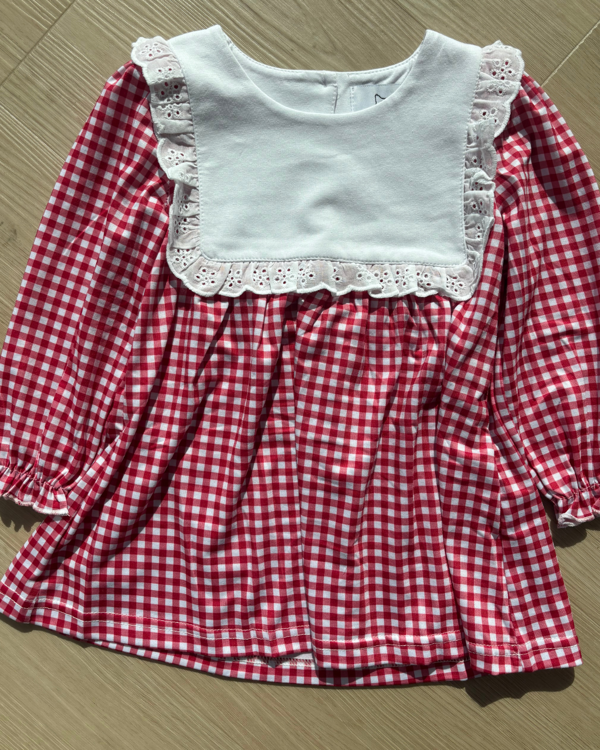 Red Gingham Dress