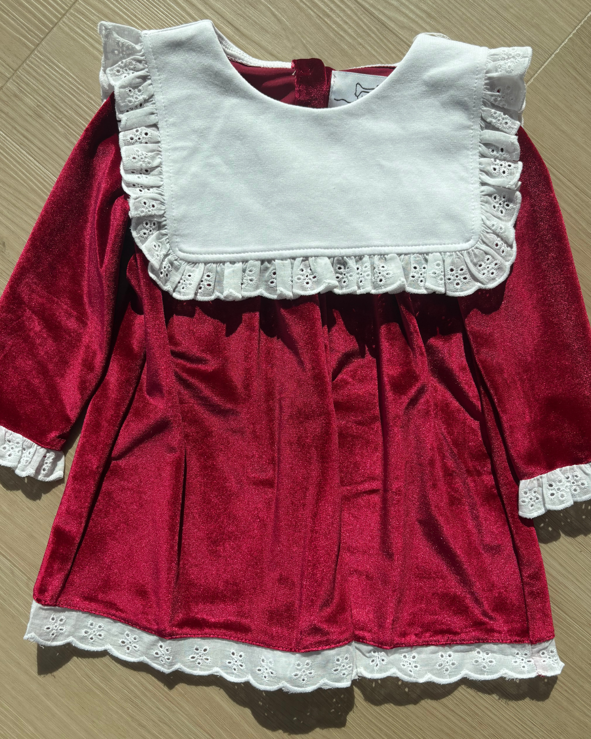 Girls Velvet Dress