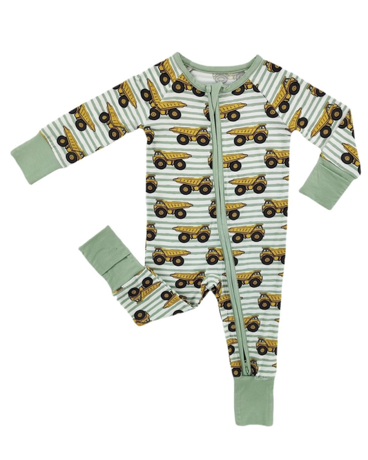 Dump Trucks Bamboo Sleeper
