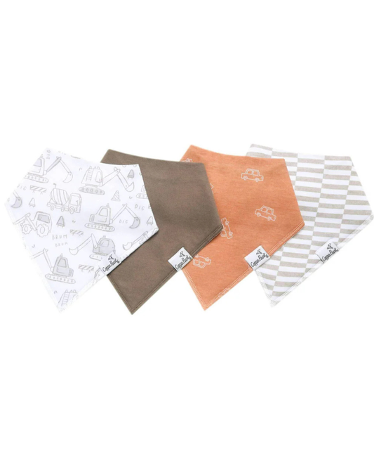 Copper Pearl Gage 4 Pack Bandana Bibs