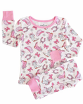 Load image into Gallery viewer, Pink Rodeo Dreams Two Piece Pajama Set

