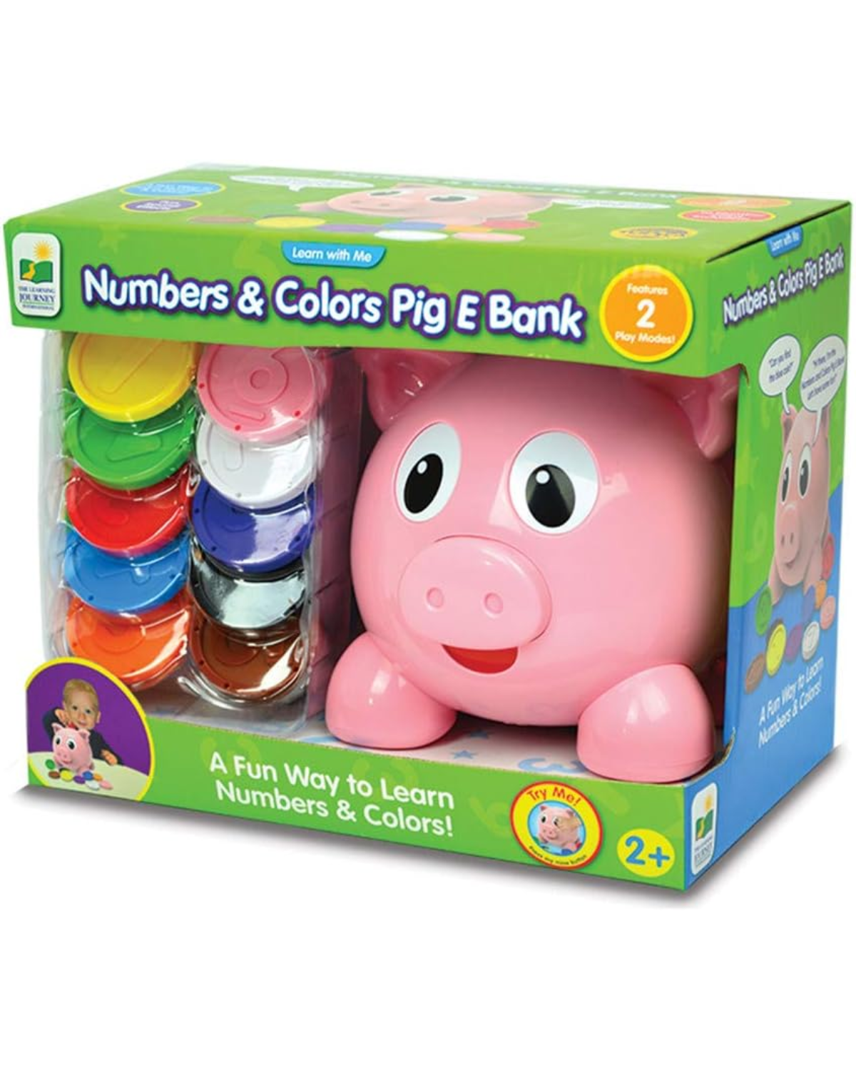 Numbers & Colors Pig E Bank