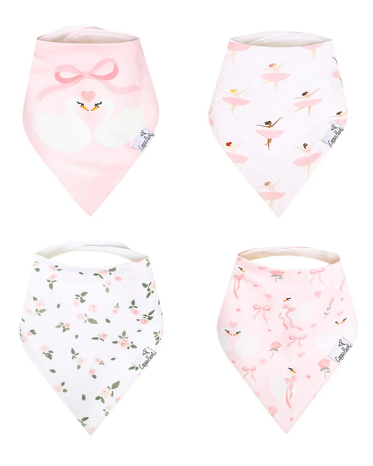 Copper Pearl Katerina 4 Pack Bandana Bibs