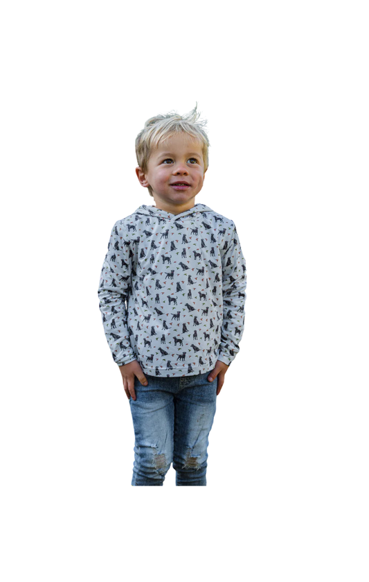 Youth Performance Hoodie - Ducks & Dogs